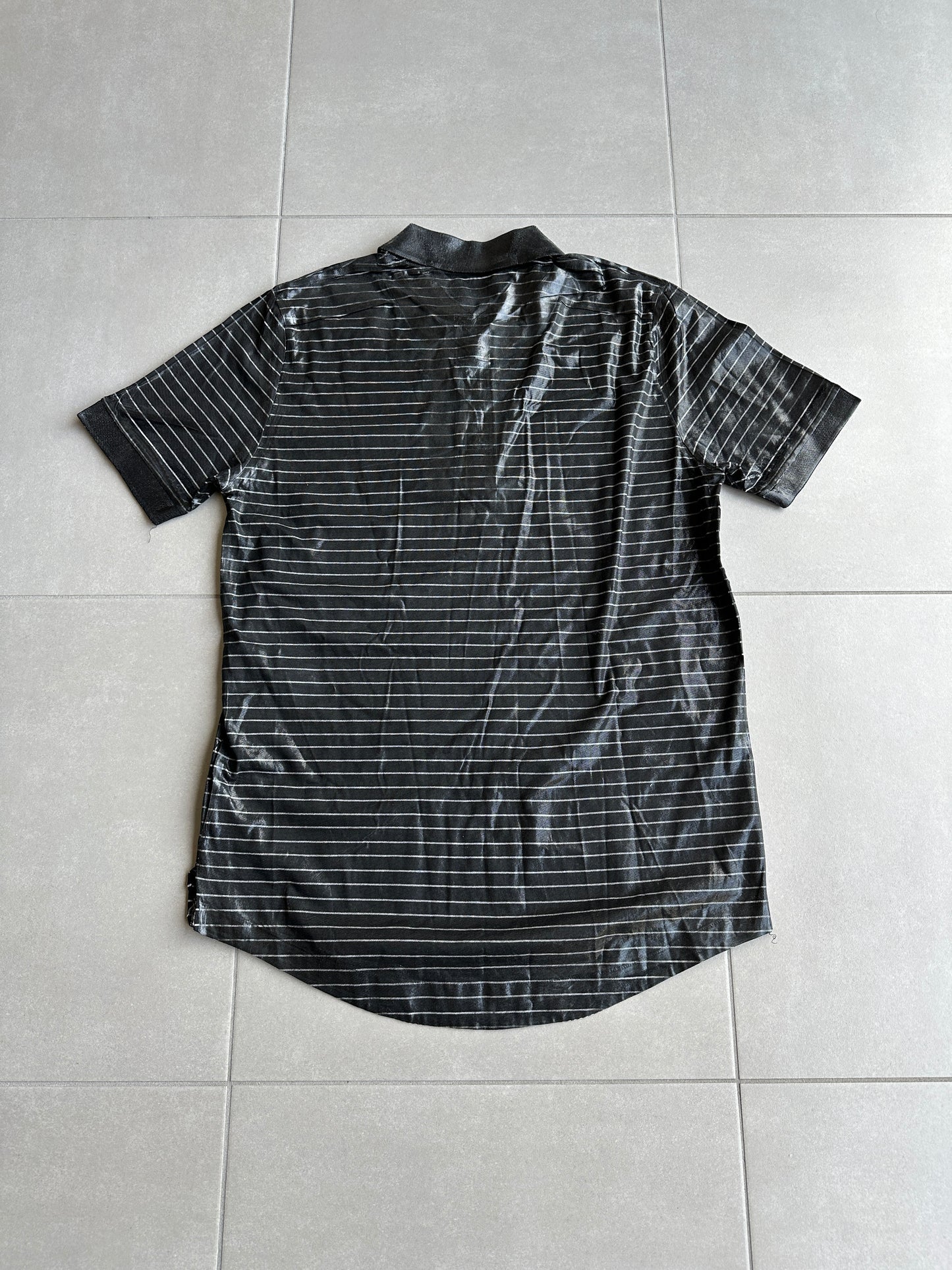 Dior Homme AW03 "Luster" Waxed polo