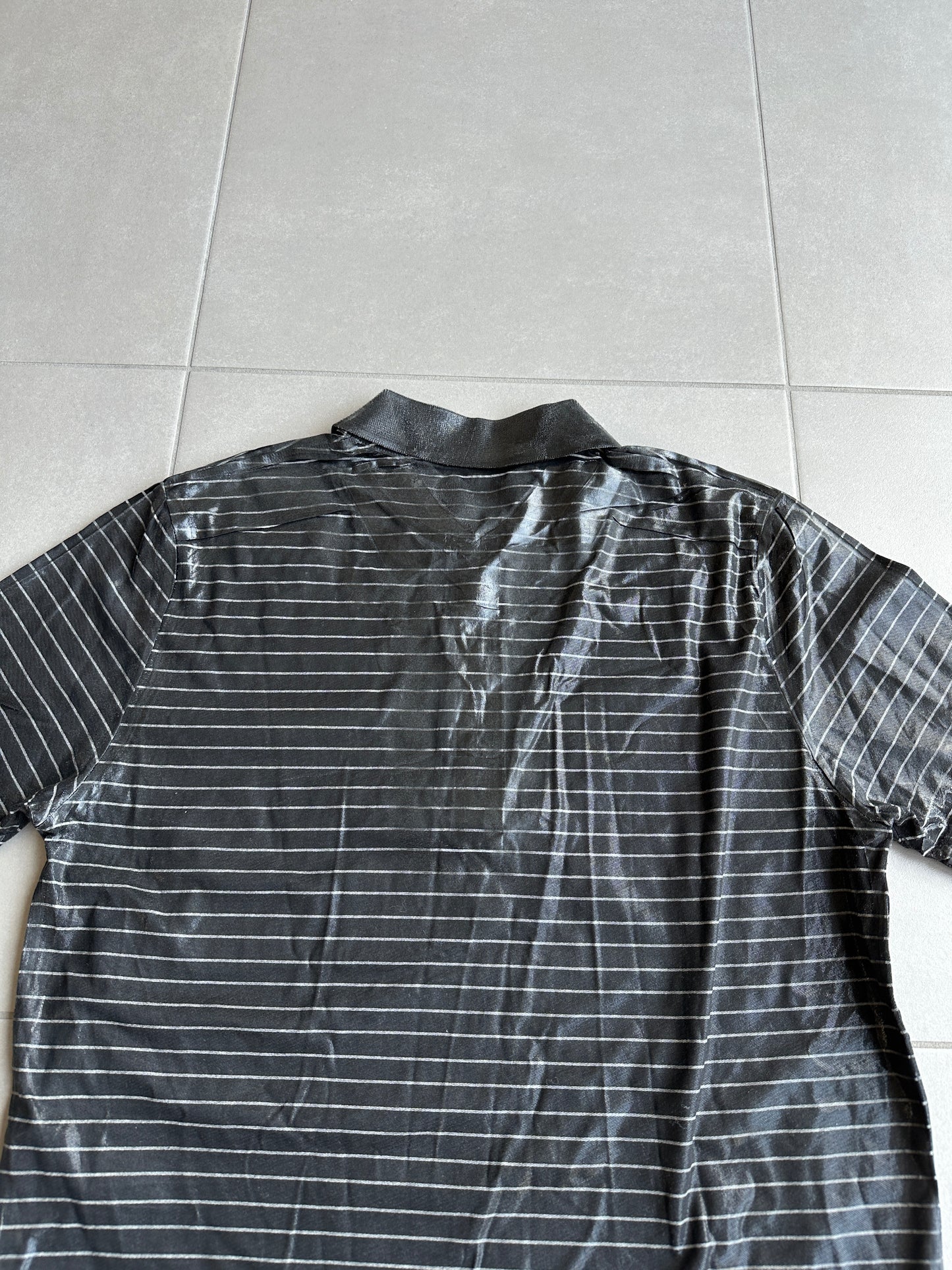 Dior Homme AW03 "Luster" Waxed polo
