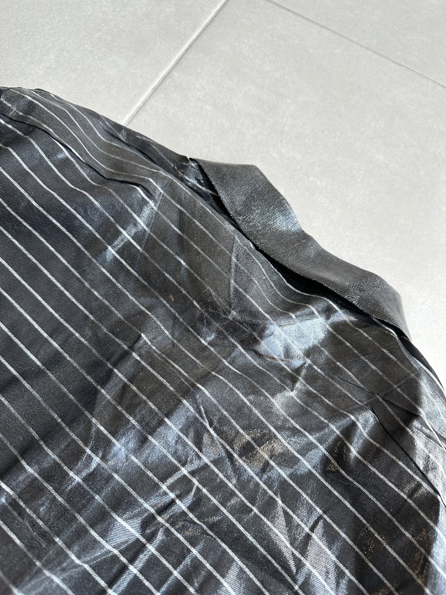 Dior Homme AW03 "Luster" Waxed polo