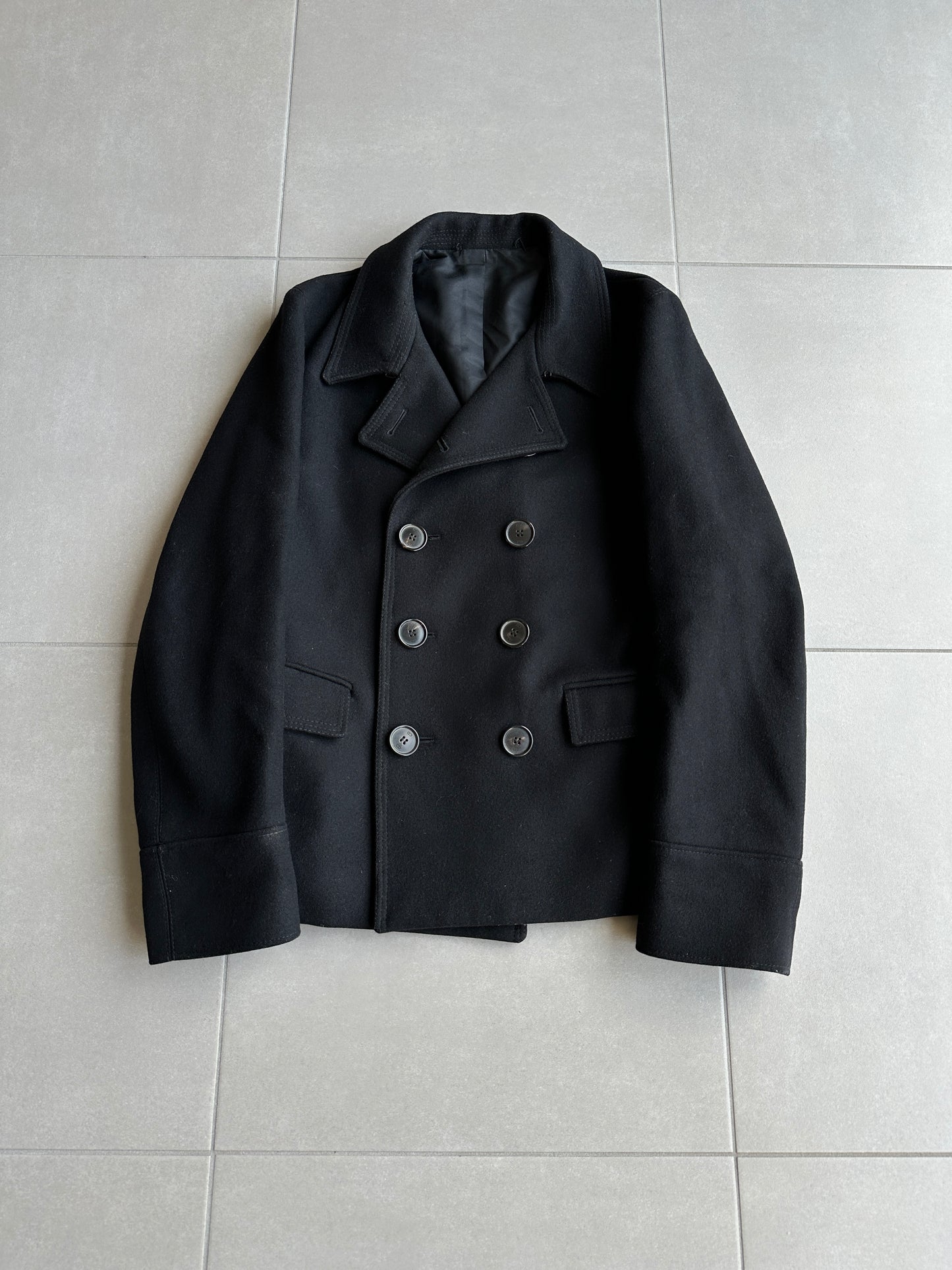 Dior Homme AW04 “VOTC” Double breasted cropped coat