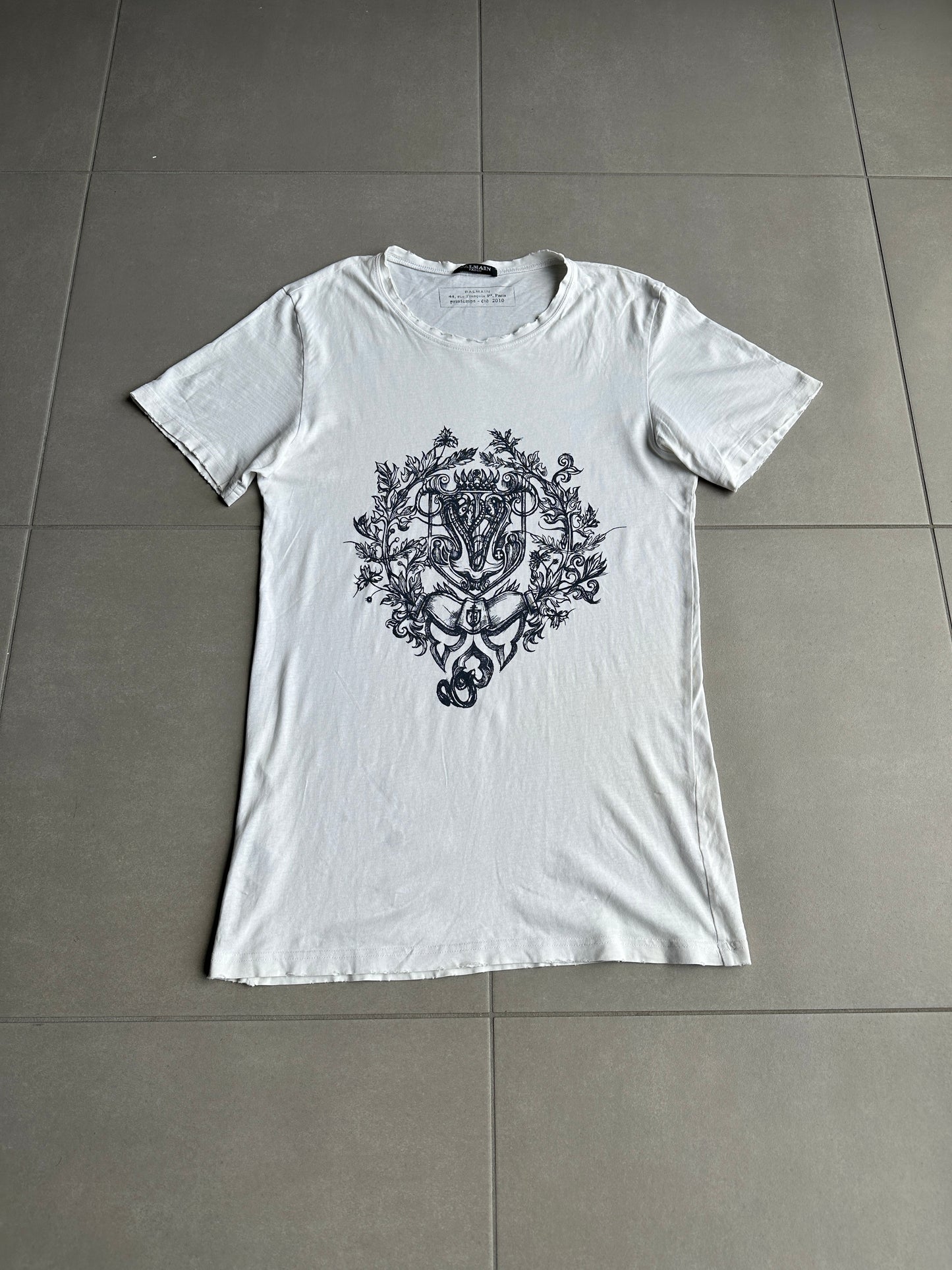 Balmain Homme SS10 print t-shirt