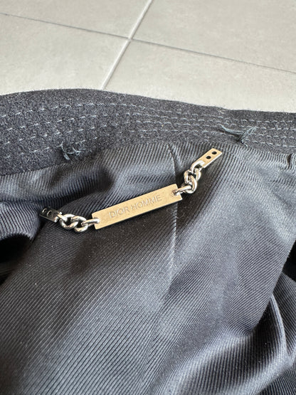 Dior Homme AW04 “VOTC” Double breasted cropped coat
