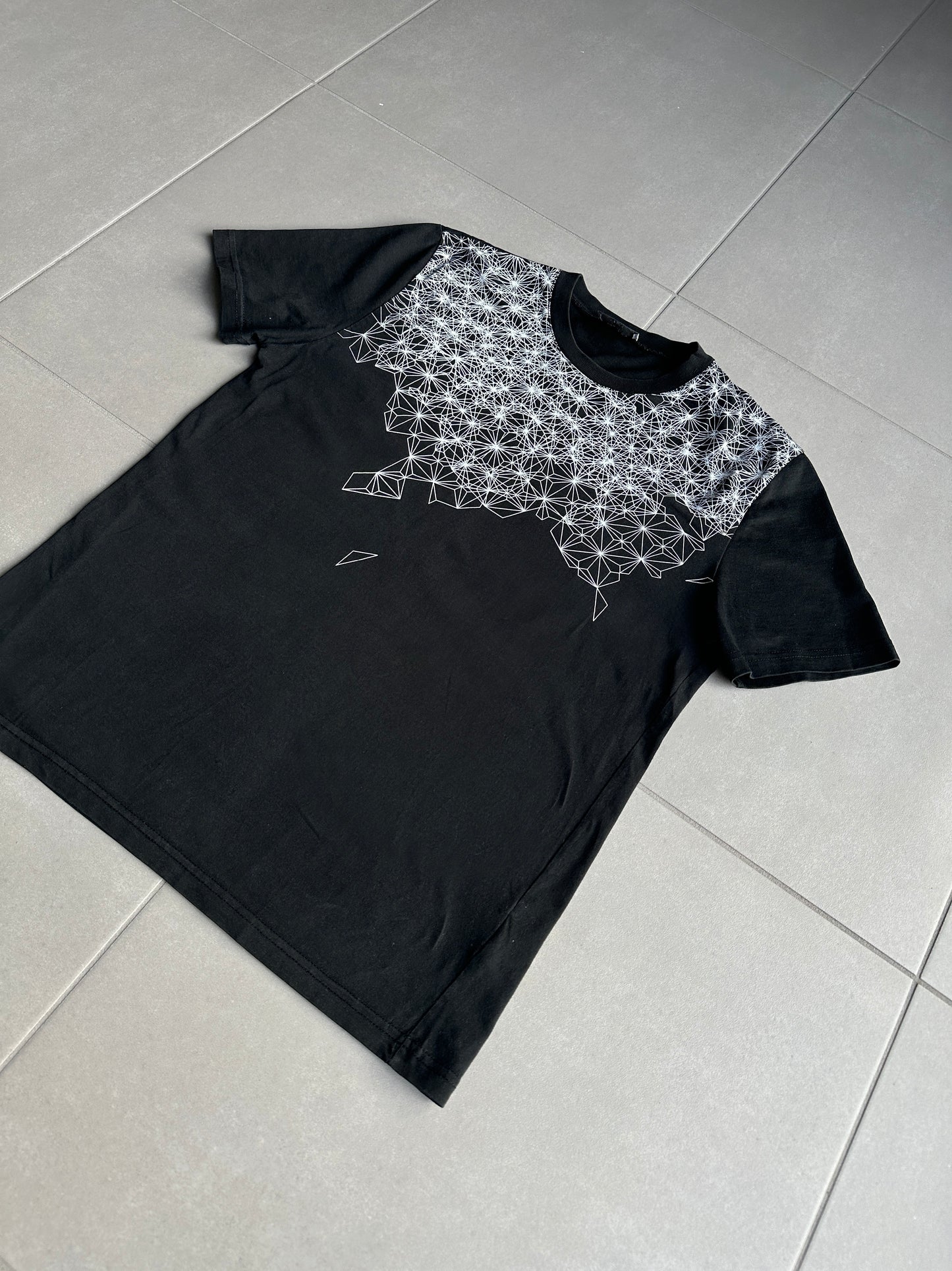 Dior Homme AW07 "Navigate" Abstract print t-shirt