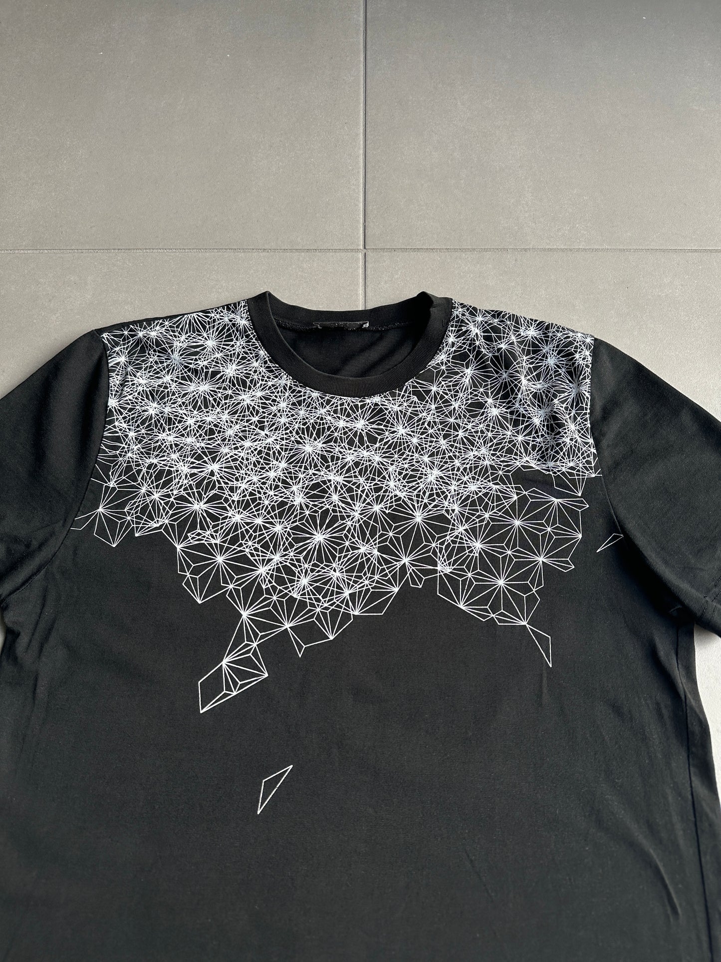 Dior Homme AW07 "Navigate" Abstract print t-shirt