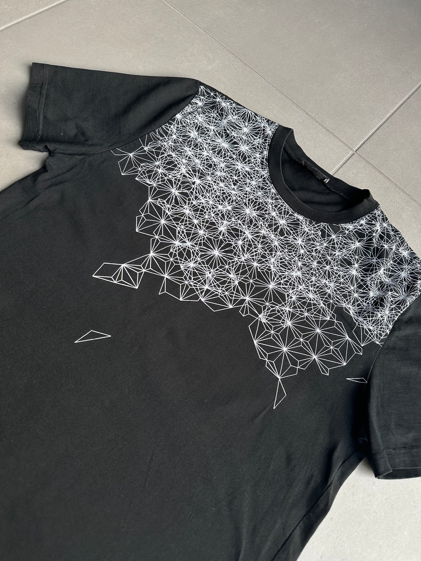 Dior Homme AW07 "Navigate" Abstract print t-shirt