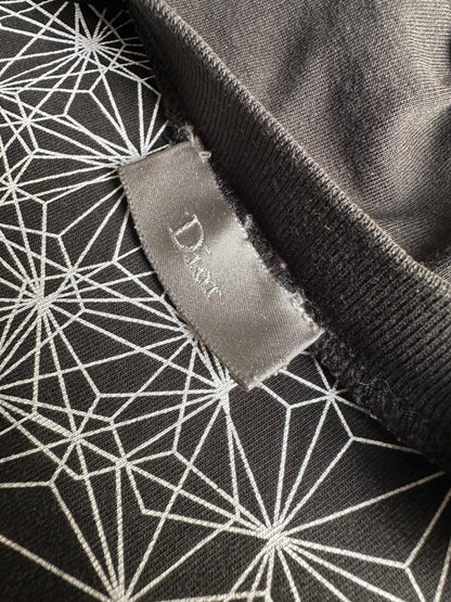 Dior Homme AW07 "Navigate" Abstract print t-shirt