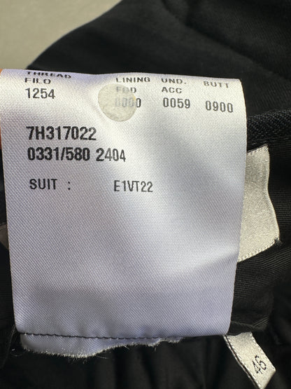 Dior homme AW07 “Navigate” runway striped thick wool trousers