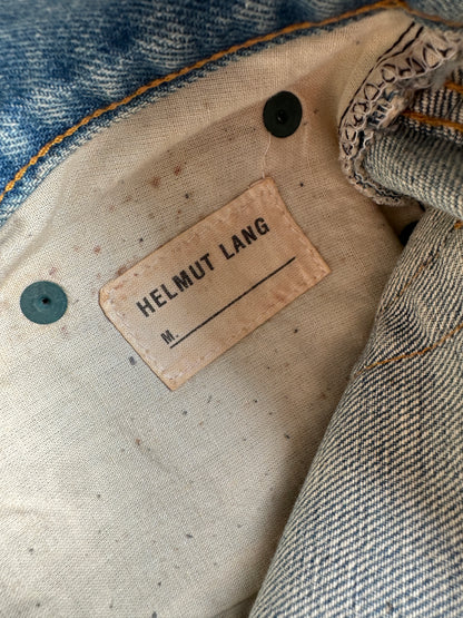 NWT Helmut Lang Circa 2000’s blue washed denim
