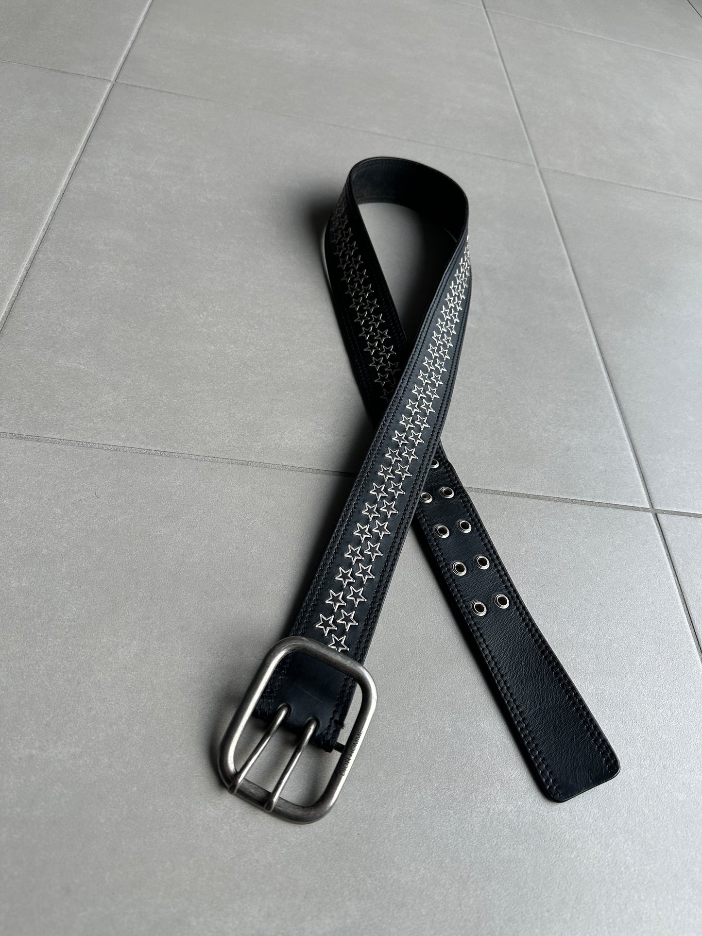 Dior Homme SS06 Double prong star belt