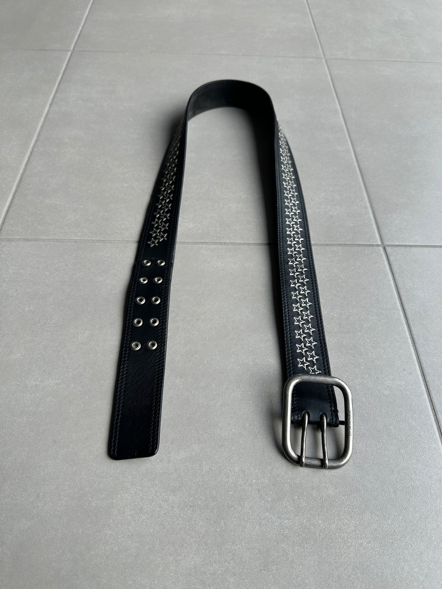 Dior Homme SS06 Double prong star belt
