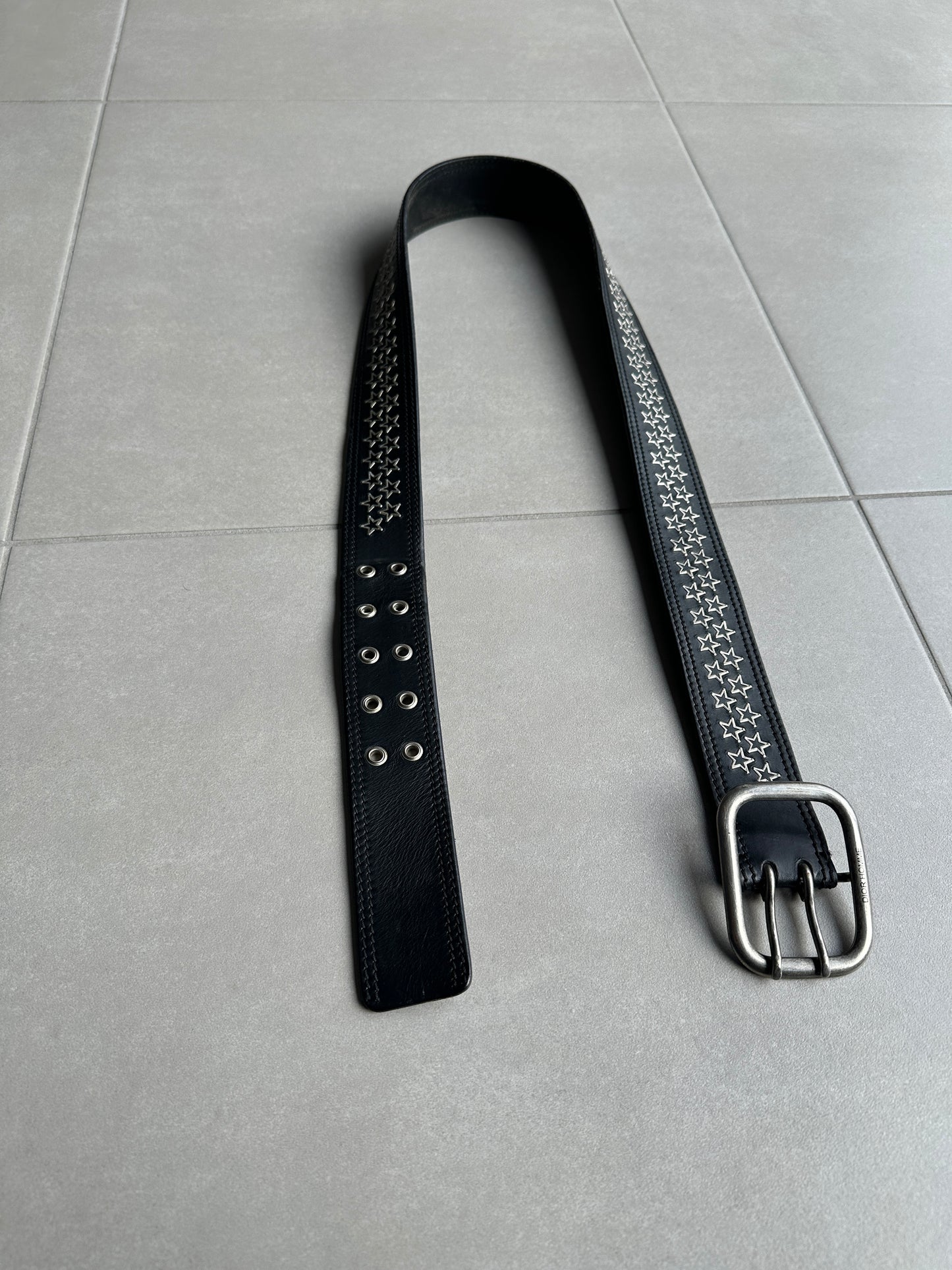 Dior Homme SS06 Double prong star belt