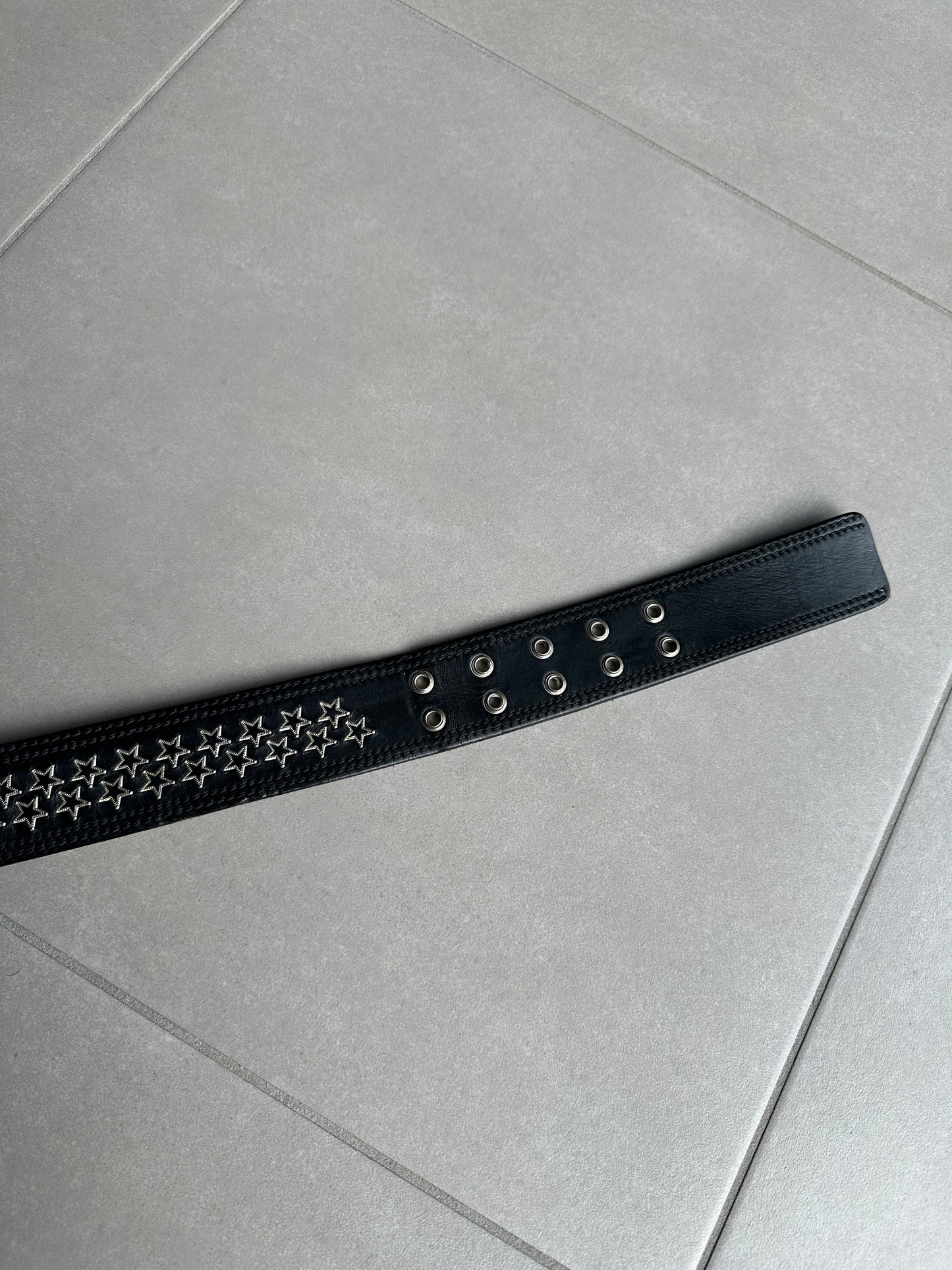 Dior Homme SS06 Double prong star belt