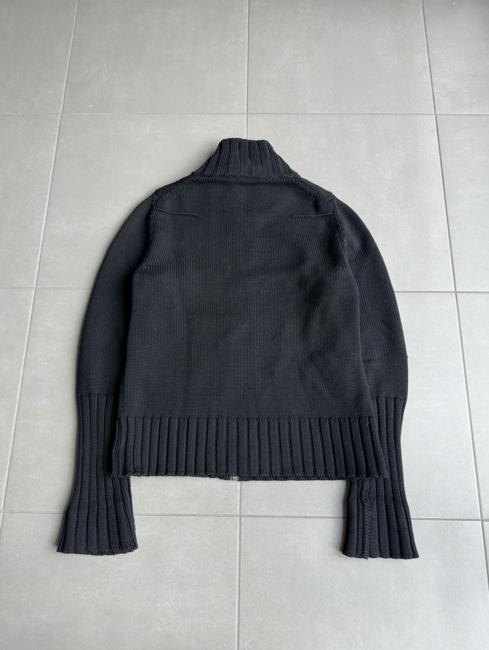 Dior Homme AW02 "Reflexion" multi zip divers knit