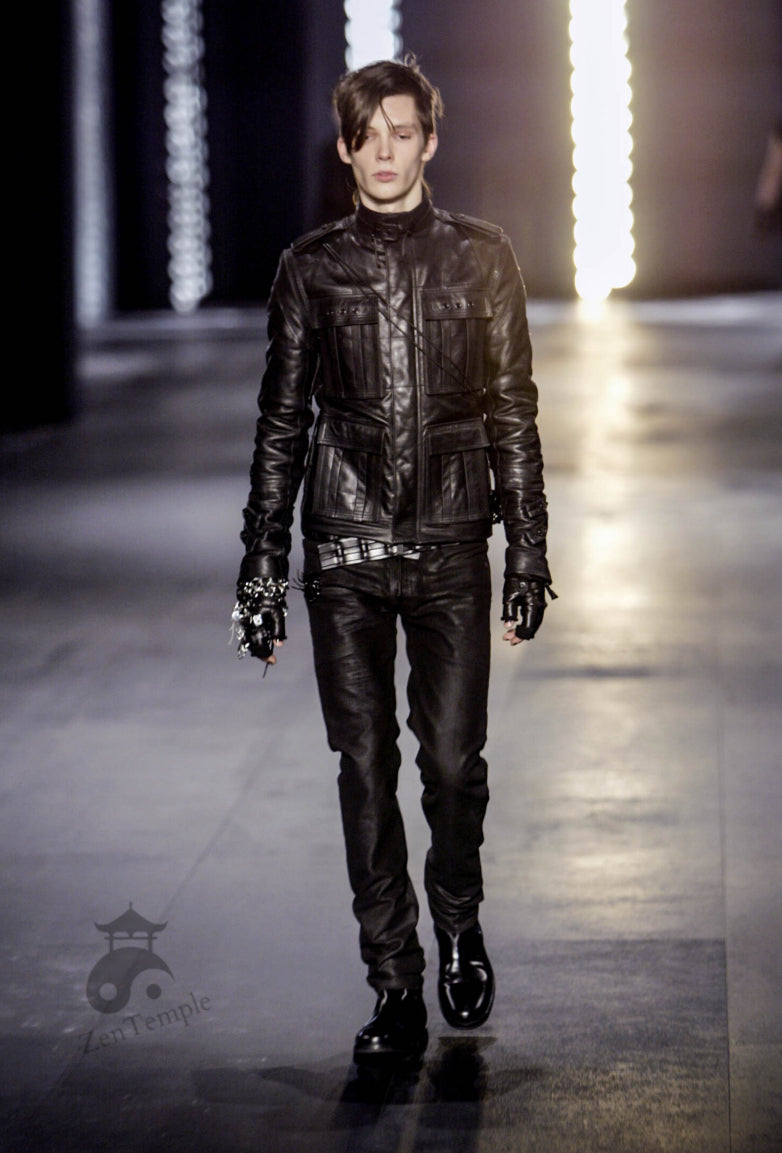 Dior Homme AW03 “Luster” Leather M65 jacket