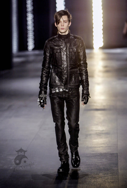 Dior Homme AW03 “Luster” Leather M65 jacket