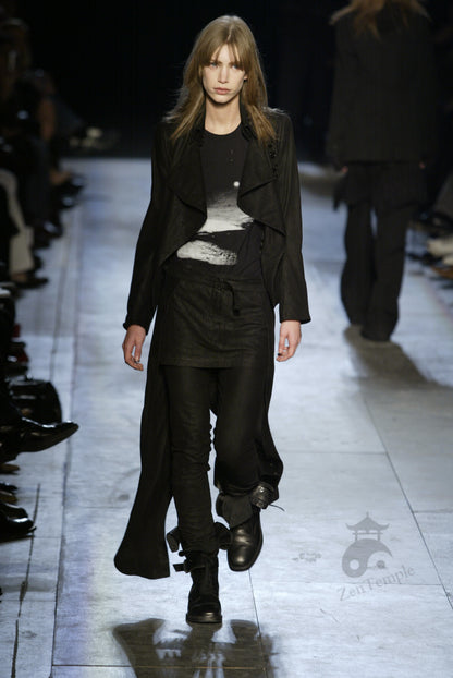 Ann Demeulemeester AW03 sunset long-sleeved shirt