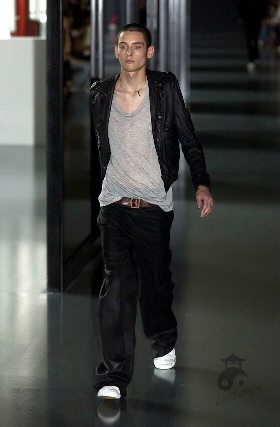 Dior Homme SS05 Campaign leather jacket
