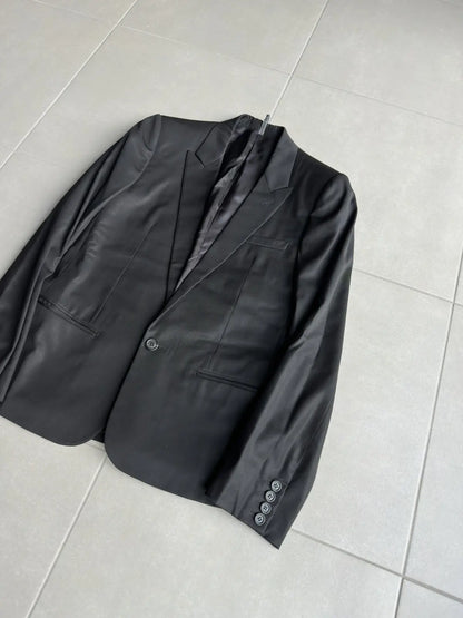 Dior Homme AW07 "navigate" shiny full suit