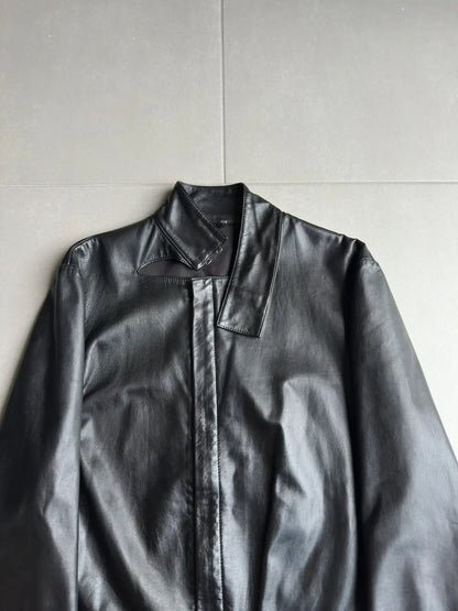 Dior Homme SS02 “Red/Boys don’t cry” lambskin moto jacket