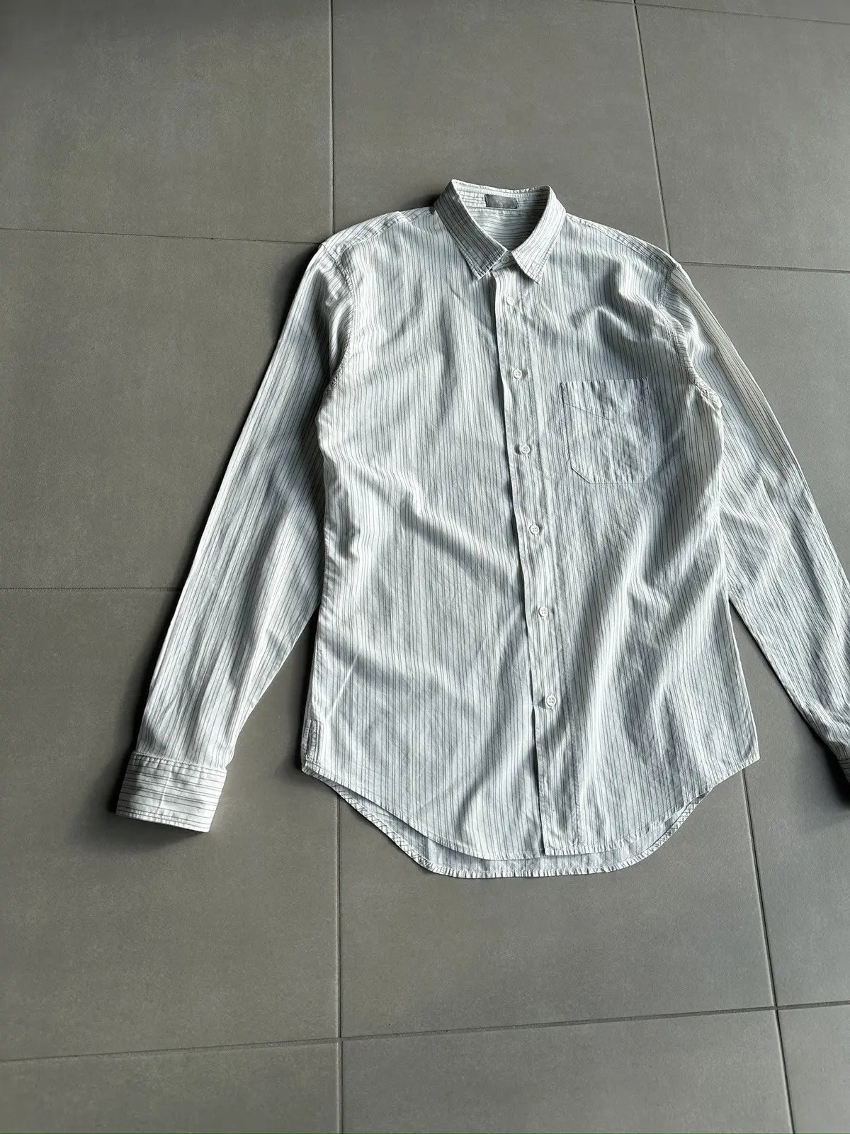 Dior Homme SS05 "BECK/Untitled"ストライプホワイトシャツ