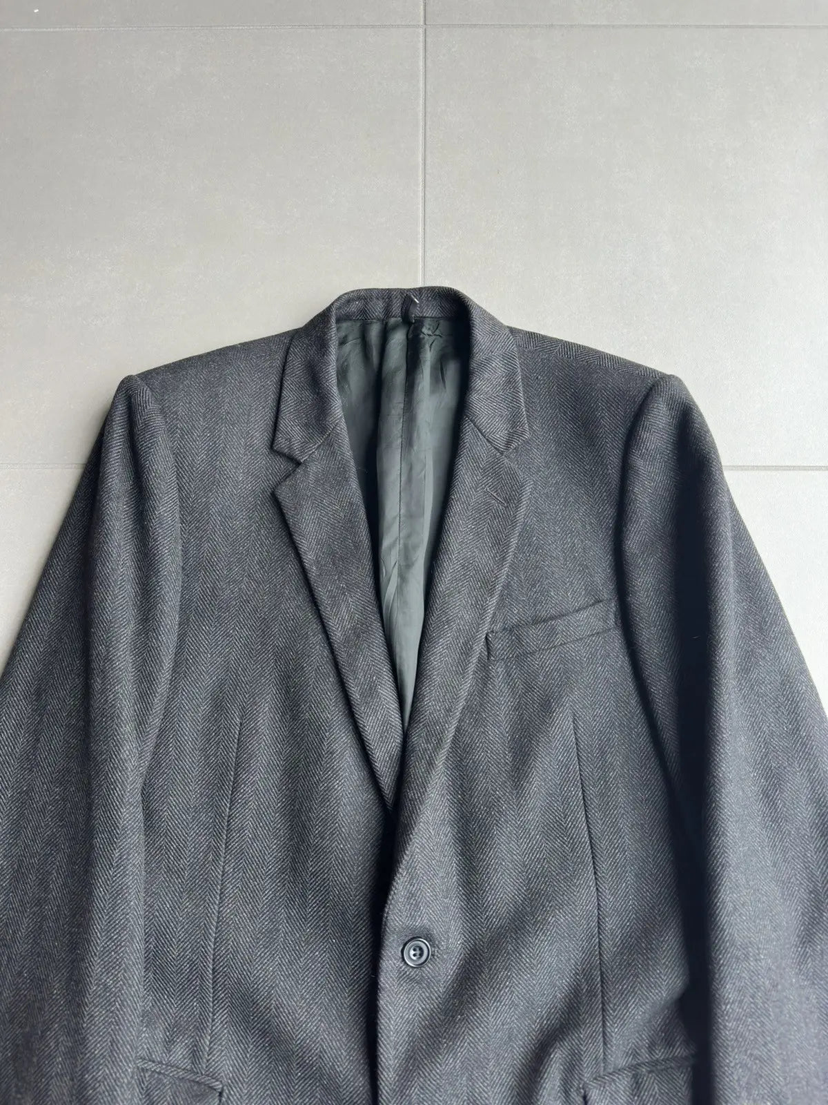 Dior Homme AW03 “Luster” wool long coat