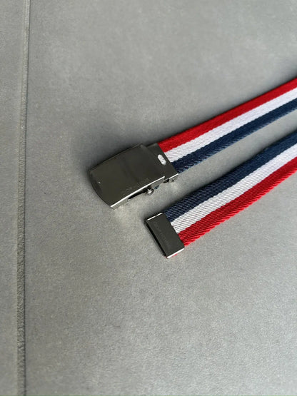 Dior Homme SS06 tri colour canvas belt