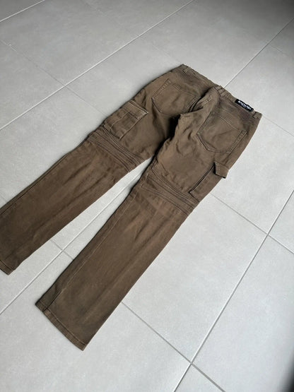 Balmain Homme SS14 cargo biker denim