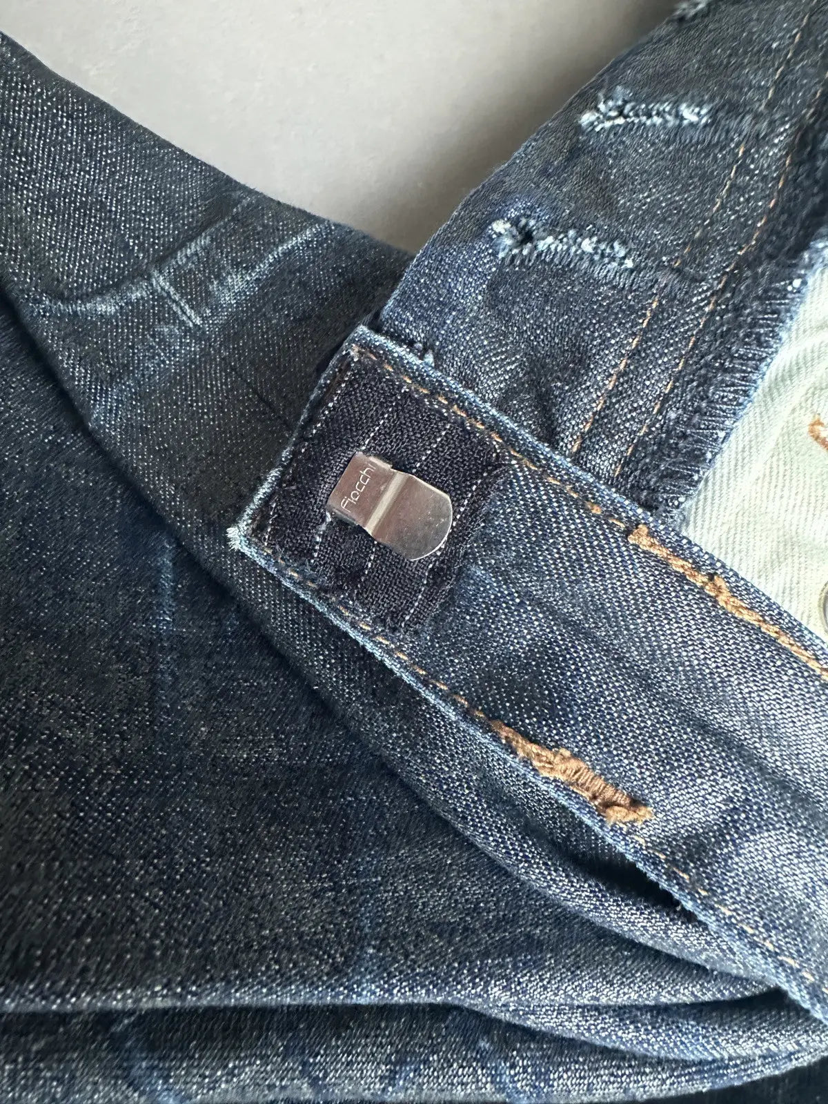 Dior Homme AW07 “Navigate” wax coated denim