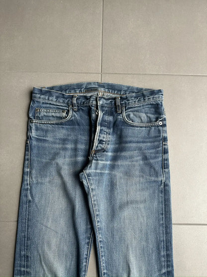 Dior Homme AW07 “Navigate” washed raw jeans