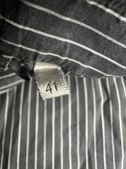 Dior Homme AW06 "These grey days" striped button up shirt