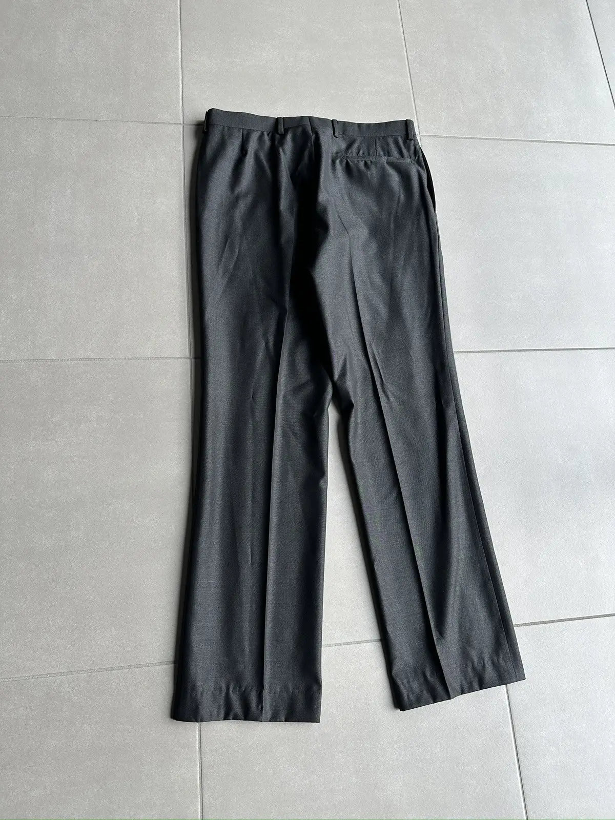 Dior Homme SS05 “BECK/Untitled” silk/wool shimmering slacks