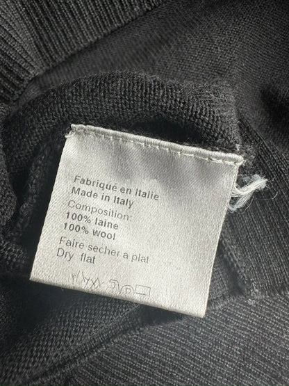 Dior Homme AW05 "in the morning" distressed wool sweater