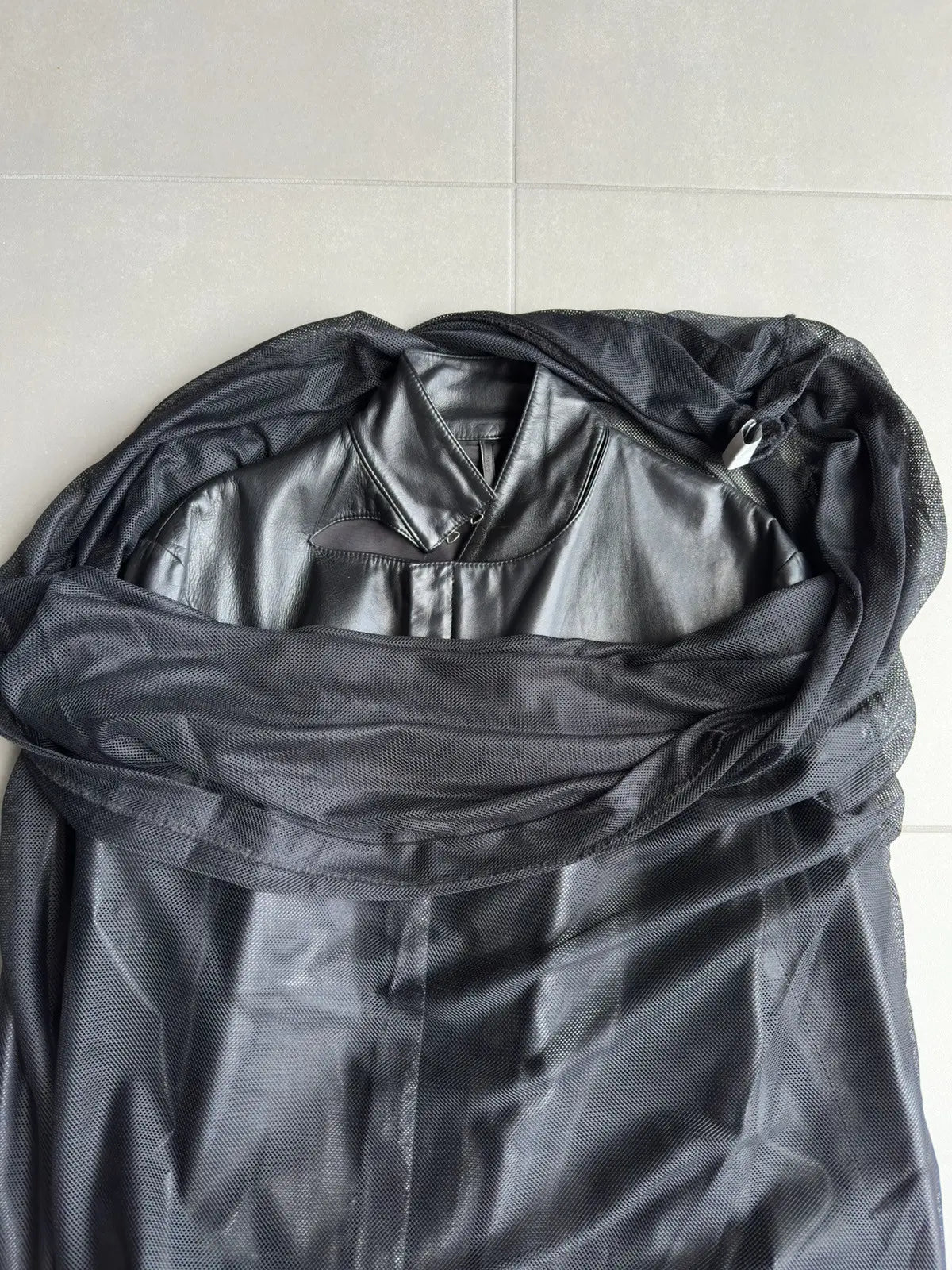 Dior Homme SS02 “Red/Boys don’t cry” lambskin moto jacket