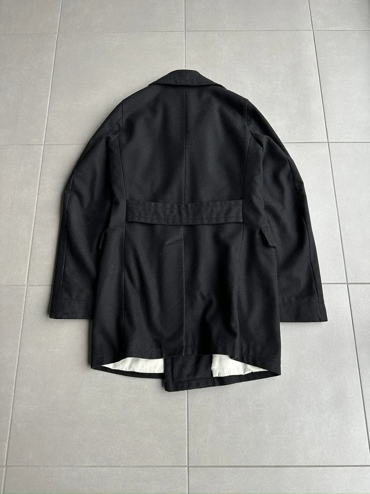 Rick Owens FW08 “STAG” double breasted peacoat