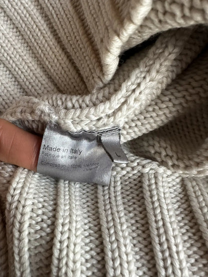 Dior Homme AW02 “Reflexion” merino wool divers knit