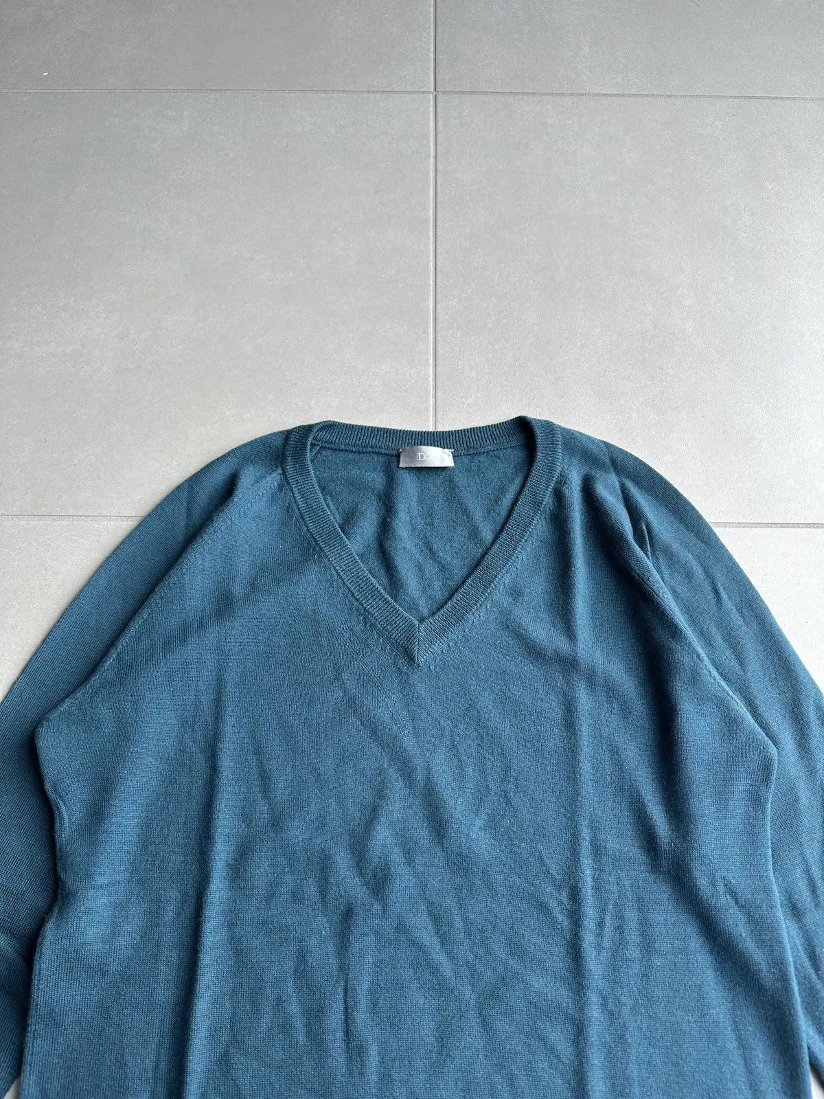 Dior Homme AW05 「in the morning」ダメージ加工ウールセーター