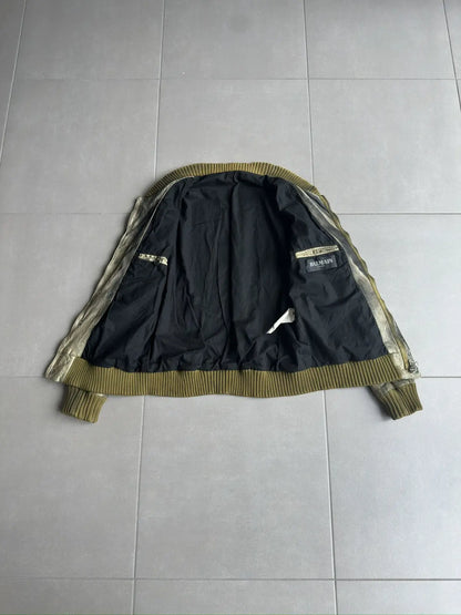 Balmain Homme SS10 Leather Bomber/Teddy jacket