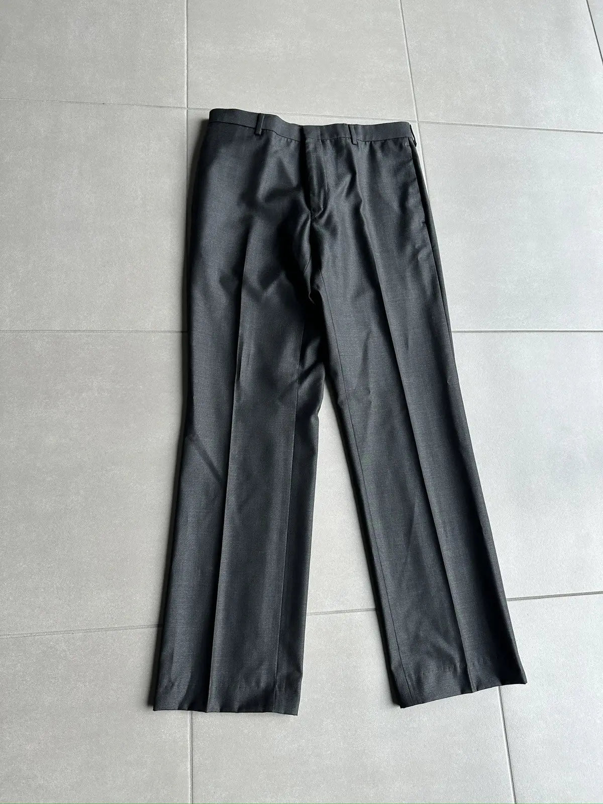 Dior Homme SS05 “BECK/Untitled” silk/wool shimmering slacks