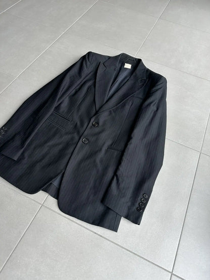 Ann Demeulemeester SS03 peak lapel Pinstripe blazer