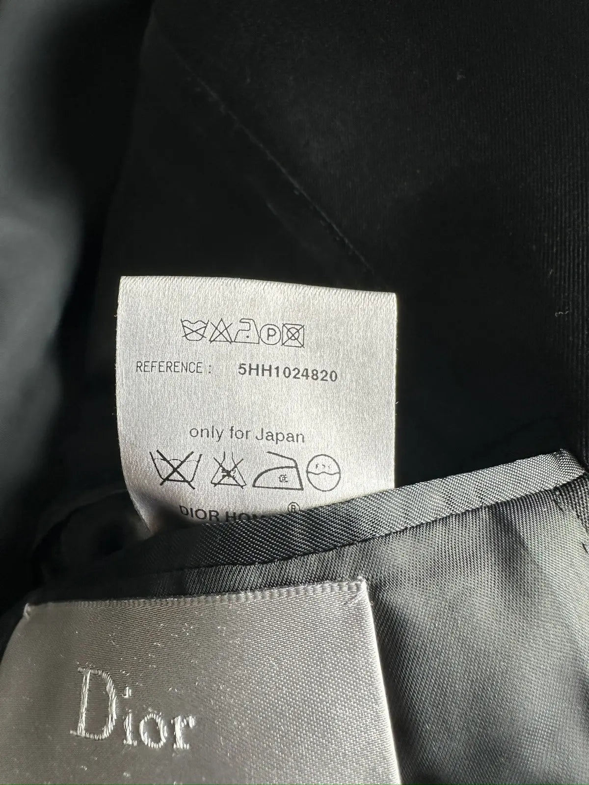 Dior Homme AW05 “In the morning” single button blazer