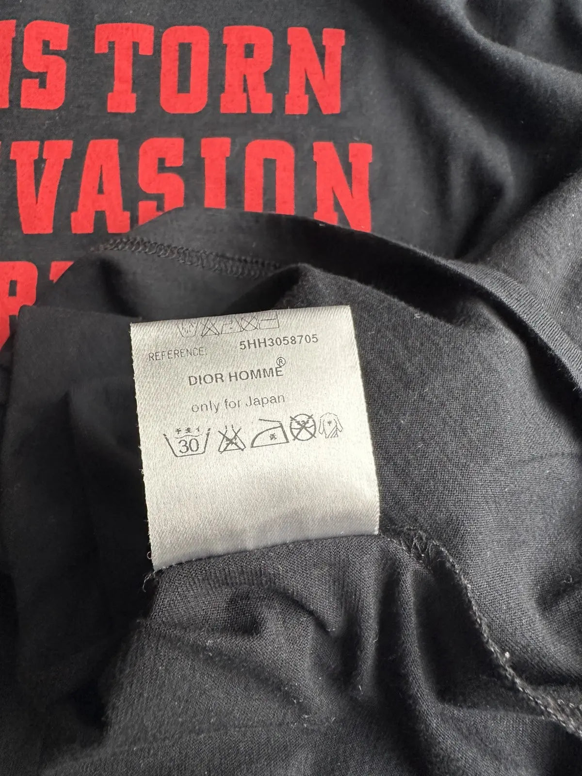 Dior Homme AW05 "in the morning" the end long-sleeve shirt