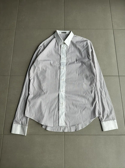 BNWT Dior Homme AW04 “VOTC” striped button up shirt