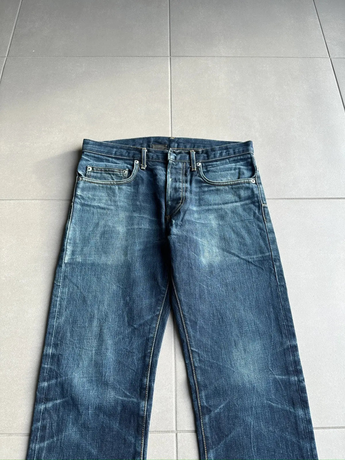 Dior homme AW07 “Navigate” raw MIJ jeans