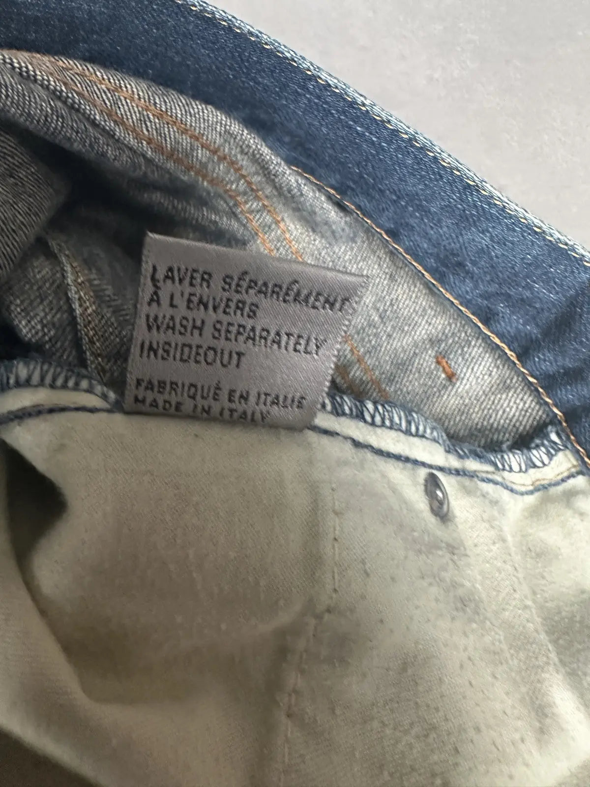 Dior Homme AW06 “These grey days” dust wash denim