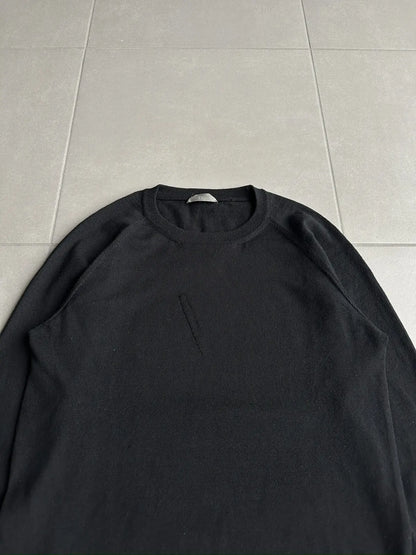 Dior Homme AW05 "in the morning" distressed wool sweater