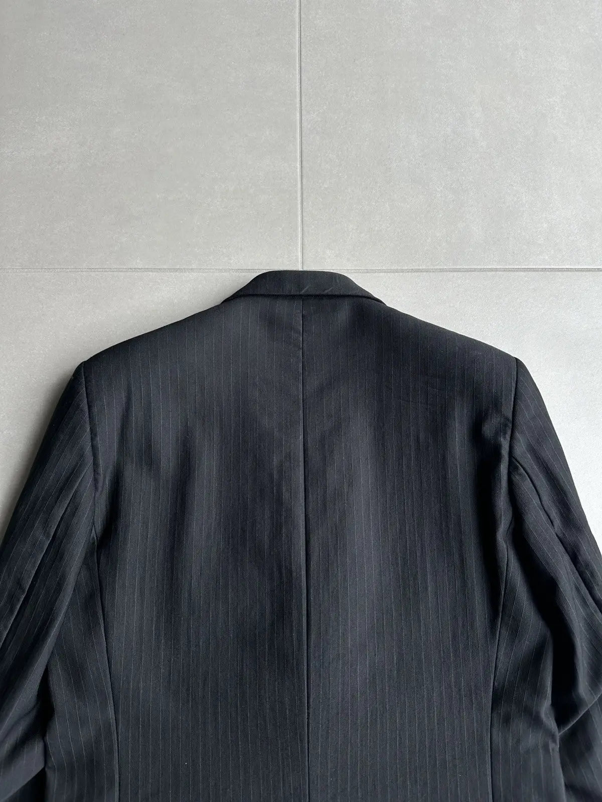 Ann Demeulemeester SS03 peak lapel Pinstripe blazer