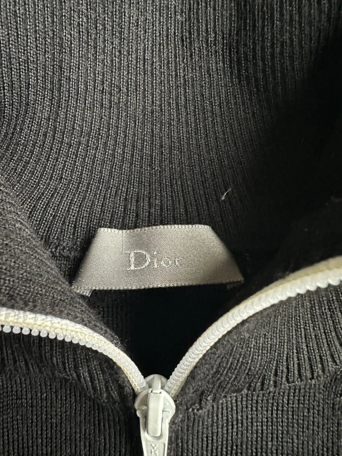 Dior Homme AW05 "in the morning" half zip sweater