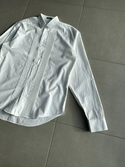 Dior Homme AW05 「イン・ザ・モーニング」ボタンアップタキシードシャツ