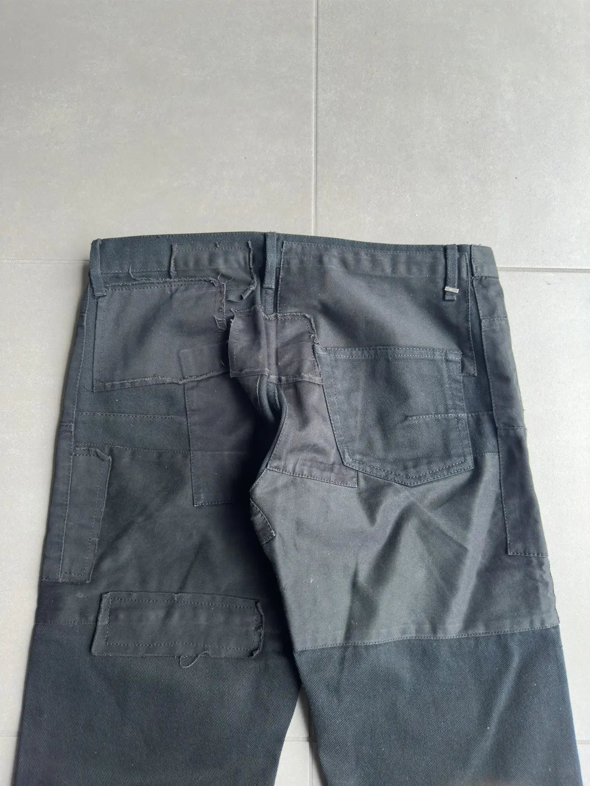 Dior Homme AW07 "Navigate" Patchwork jeans