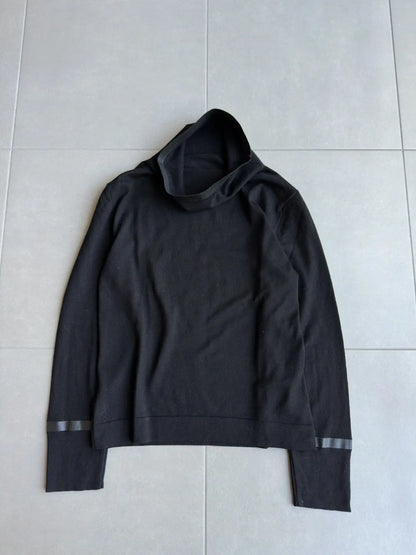 Dior Homme AW03 “Luster” waxed loose high neck sweater